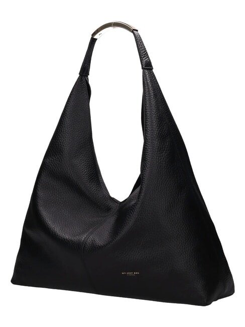 ELLISSE MACRO DOLLARO Sac bandouli&egrave;re maxi nero - Sacs pour Femme