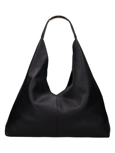 ELLISSE MACRO DOLLARO Sac bandouli&egrave;re maxi nero - Sacs pour Femme