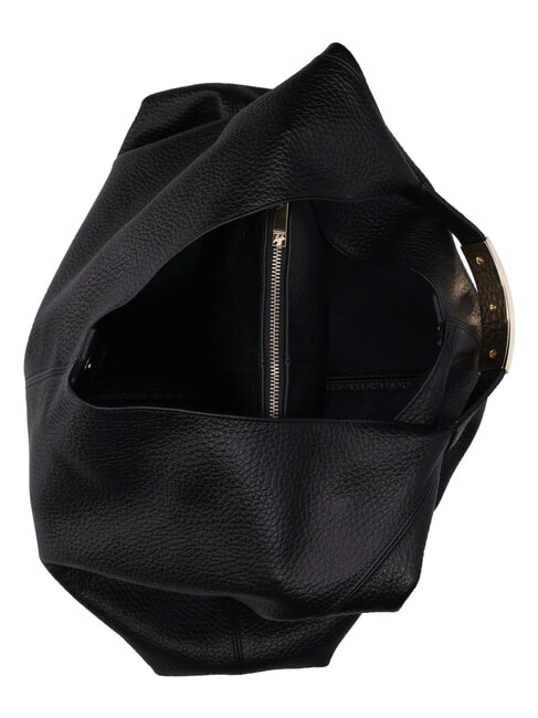 ELLISSE MACRO DOLLARO Sac bandouli&egrave;re maxi nero - Sacs pour Femme
