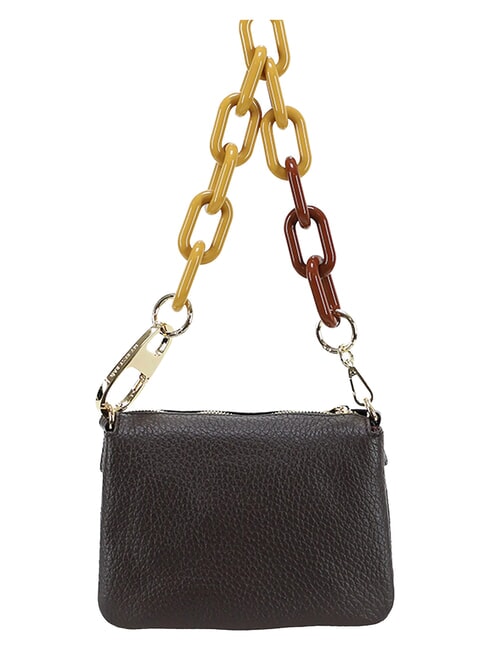 REFLEX MACRO DOLLARO Mini sac bandouli&egrave;re, avec bandouli&egrave;re dark brown - Sacs pour Femme