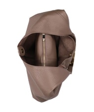 MY BEST BAG ELLISSE MACRO DOLLARO Sac bandouli&egrave;re en cuir taupe - Sacs pour Femme - 5