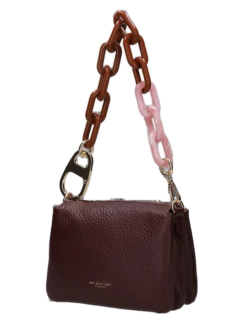 REFLEX MACRO DOLLARO Mini sac bandouli&egrave;re, avec bandouli&egrave;re bordeaux - Sacs pour Femme