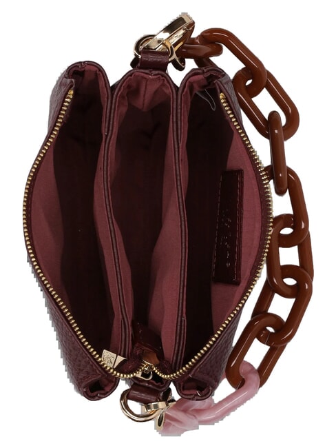 REFLEX MACRO DOLLARO Mini sac bandouli&egrave;re, avec bandouli&egrave;re bordeaux - Sacs pour Femme