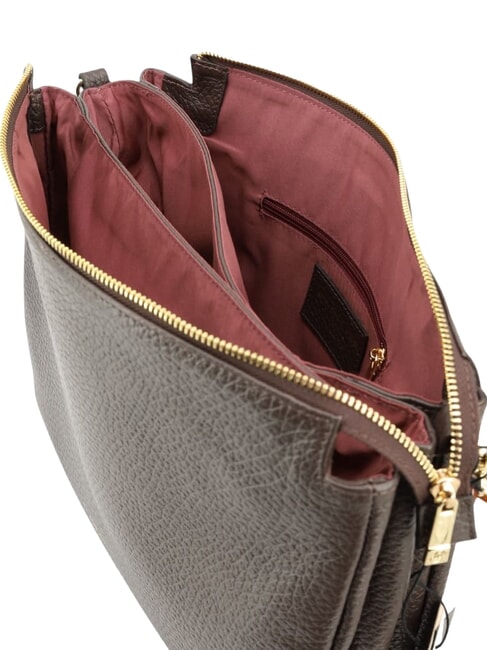 REFLEX MACRO DOLLARO Sac bandouli&egrave;re, avec bandouli&egrave;re dark brown - Sacs pour Femme