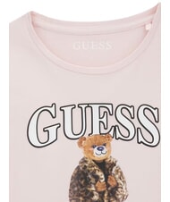 GUESS KIDS T-shirt &agrave; manches longues lilas romantique - Tee-shirt enfant - 4