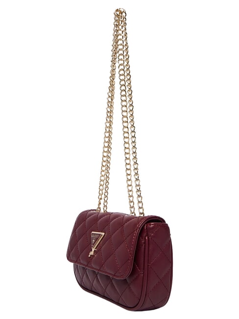 GIRLS Mini sac &agrave; bandouli&egrave;re matelass&eacute; jus de betterave rouge - Sacs pour Femme