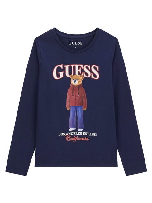 KIDS T-shirt &agrave; manches longues bleu noirci - Tee-shirt enfant