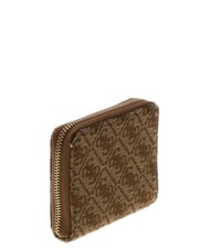 GUESS KIDS portefeuille zipp&eacute; 4g aop beige blanc - Sacs et accessoires Enfants - 3