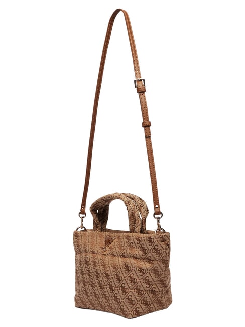 KIDS Sac &agrave; main avec bandouli&egrave;re 4g aop beige blanc - Sacs et accessoires Enfants