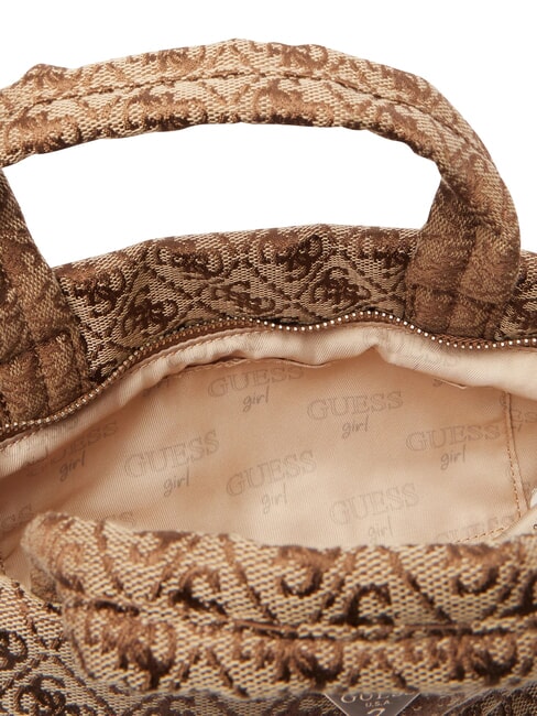KIDS Sac &agrave; main avec bandouli&egrave;re 4g aop beige blanc - Sacs et accessoires Enfants