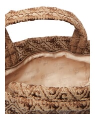 GUESS KIDS Sac &agrave; main avec bandouli&egrave;re 4g aop beige blanc - Sacs et accessoires Enfants - 5