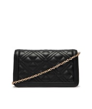 LOVE MOSCHINO QUILTED Pochette/Portefeuille avec bandouli&egrave;re Noir - Portefeuilles Femme - 4