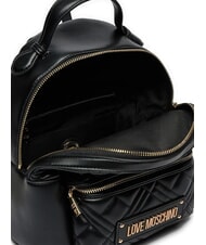 LOVE MOSCHINO QUILTED Sac &agrave; dos Noir - Sacs pour Femme - 4