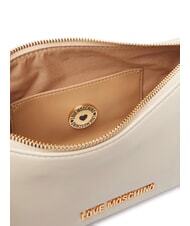 LOVE MOSCHINO SMART DAILY sac bandouli&egrave;re Ivoire - Sacs pour Femme - 4