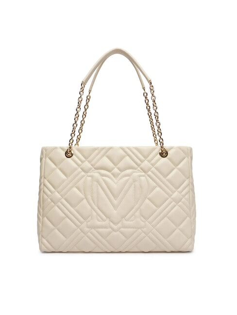 QUILTED sac bandouli&egrave;re Ivoire - Sacs pour Femme