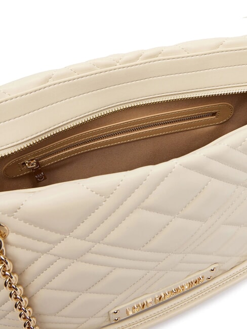 QUILTED sac bandouli&egrave;re Ivoire - Sacs pour Femme