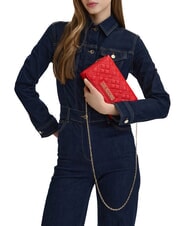 LOVE MOSCHINO SMART DAILY sac bandouli&egrave;re ROUGE - Sacs pour Femme - 2