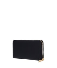 LOVE MOSCHINO BOLD LOVE Portefeuille Zip Around Noir - Portefeuilles Femme - 3