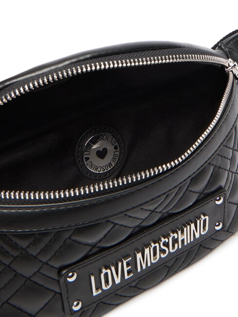 QUILTED Poche laque noire - Sacs pour Femme