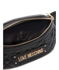 LOVE MOSCHINO QUILTED Poche Noir - Sacs pour Femme - 4