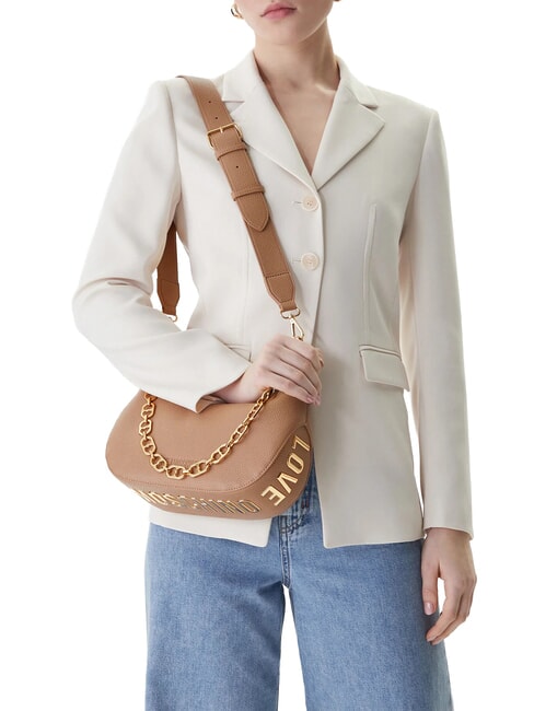 GIANT Sac bandouli&egrave;re, avec bandouli&egrave;re beige - Sacs pour Femme