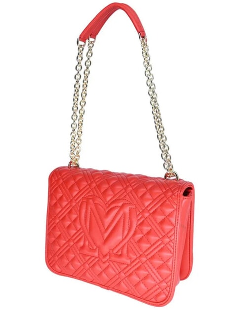 QUILTED sac bandouli&egrave;re ROUGE - Sacs pour Femme