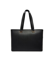 LOVE MOSCHINO HEART TURNLOCK Sac &agrave; provisions Noir - Sacs pour Femme - 3