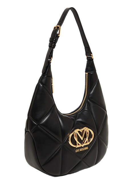 EMBOSSED Q sac bandouli&egrave;re Noir - Sacs pour Femme