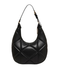 LOVE MOSCHINO EMBOSSED Q sac bandouli&egrave;re Noir - Sacs pour Femme - 4