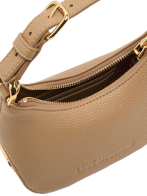 GIANT Mini sac &agrave; main avec bandouli&egrave;re beige - Sacs pour Femme