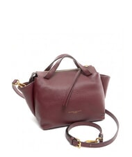 GIANNI CHIARINI ORIGAMI Mini sac &agrave; main avec bandouli&egrave;re baie de vin - Sacs pour Femme - 2