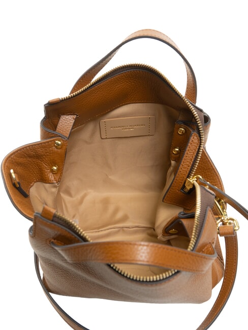ORIGAMI Mini sac &agrave; main avec bandouli&egrave;re noix - Sacs pour Femme
