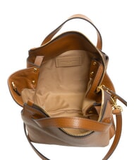 GIANNI CHIARINI ORIGAMI Mini sac &agrave; main avec bandouli&egrave;re noix - Sacs pour Femme - 5
