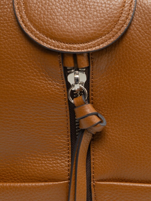 GIADA Sac &agrave; dos en cuir pour femme noix - Sacs pour Femme