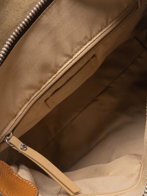 GIADA Sac &agrave; dos en cuir pour femme noix - Sacs pour Femme