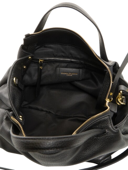 ORIGAMI  Sac &agrave; main avec bandouli&egrave;re Noir - Sacs pour Femme