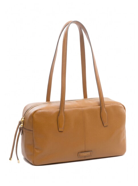 ARYNA sac bandouli&egrave;re en cuir noix - Sacs pour Femme