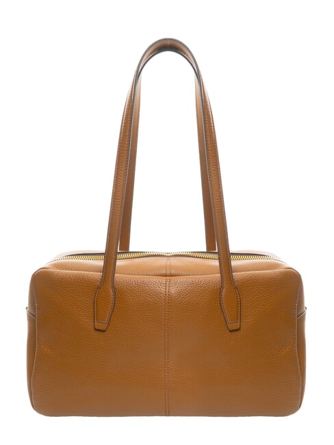ARYNA sac bandouli&egrave;re en cuir noix - Sacs pour Femme