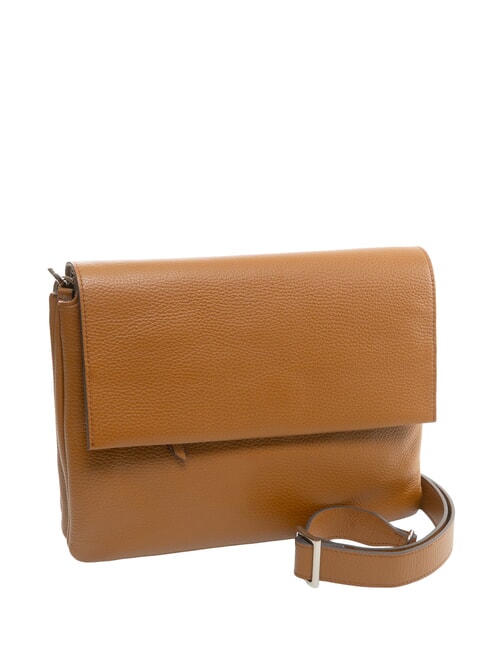 THREE sac bandouli&egrave;re noix - Sacs pour Femme