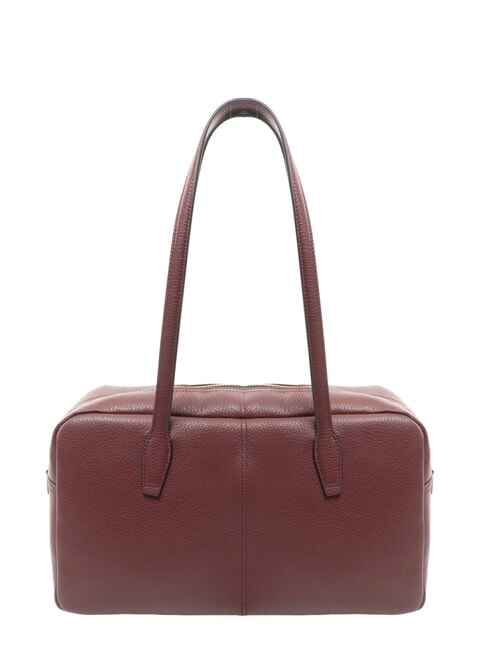 ARYNA sac bandouli&egrave;re en cuir baie de vin - Sacs pour Femme