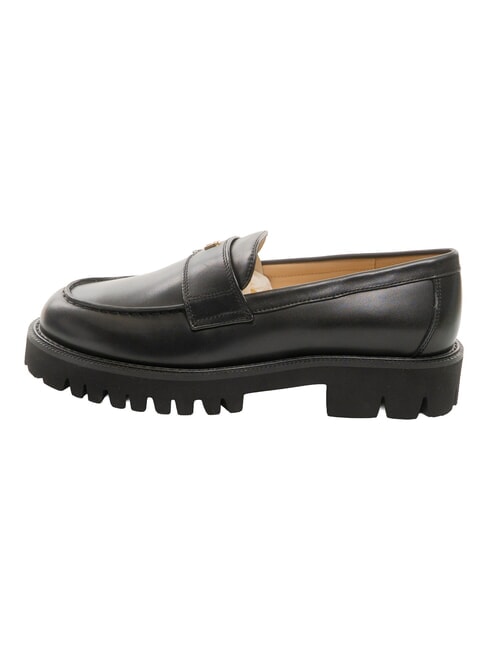 TANK mocassins en cuir Noir - Chaussures Femme