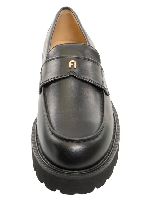 TANK mocassins en cuir Noir - Chaussures Femme