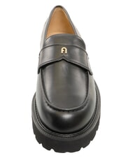 FURLA TANK mocassins en cuir Noir - Chaussures Femme - 5