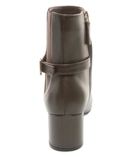 FURLA BLOCK  Bottines &agrave; talon de 5,5 cm chocolat - Chaussures Femme - 4