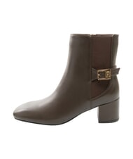 FURLA BLOCK  Bottines &agrave; talon de 5,5 cm chocolat - Chaussures Femme - 3