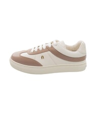 FURLA CITY  Baskets en cuir talco h+taupe - Chaussures Femme - 3
