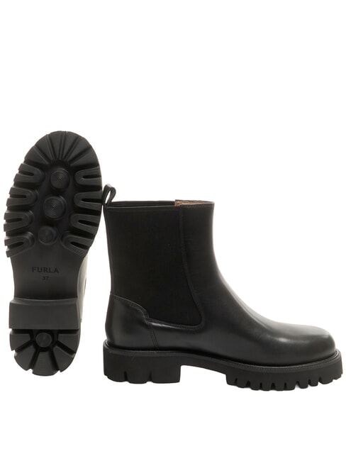 TANK Bottines &agrave; talon de 3,5 cm Noir - Chaussures Femme