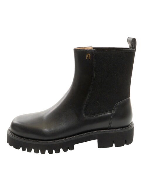 TANK Bottines &agrave; talon de 3,5 cm Noir - Chaussures Femme