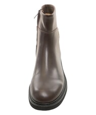 FURLA FROST  bottines en cuir chocolat - Chaussures Femme - 5