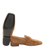 FURLA SIGNATURE  Mocassins en cuir su&eacute;d&eacute; - Chaussures Femme